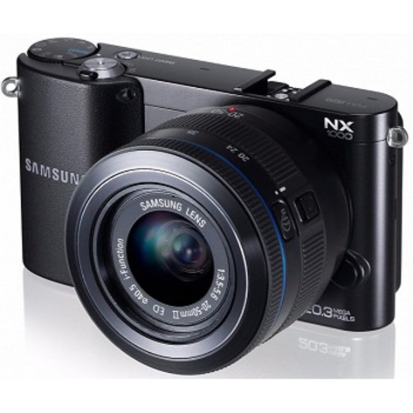 ფოტოაპარატი SAMSUNG NX1000 BLACK (EV-NX1000BABRU)