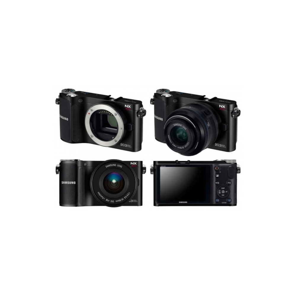 ფოტოაპარატი SAMSUNG  EV-NX200ZBABRU