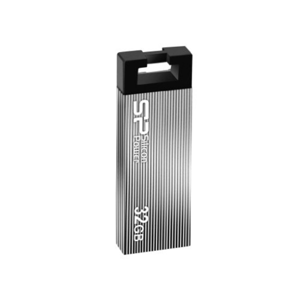 USB ფლეშ მეხსიერება  Silicon Power Pendrive 835 UFD USB 2.0 32GB Iron Grey