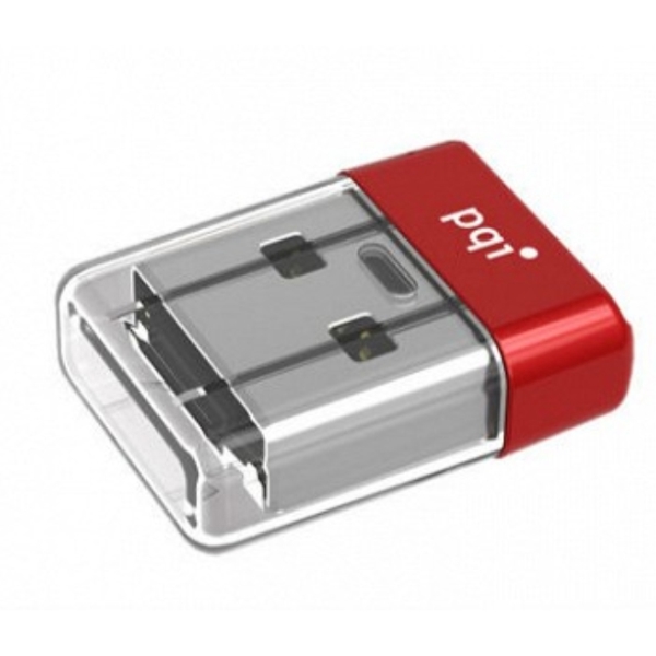 USB ფლეშ მეხსიერება PQI I-STICK U603V 64 GB RED (6603-064GR2001) 