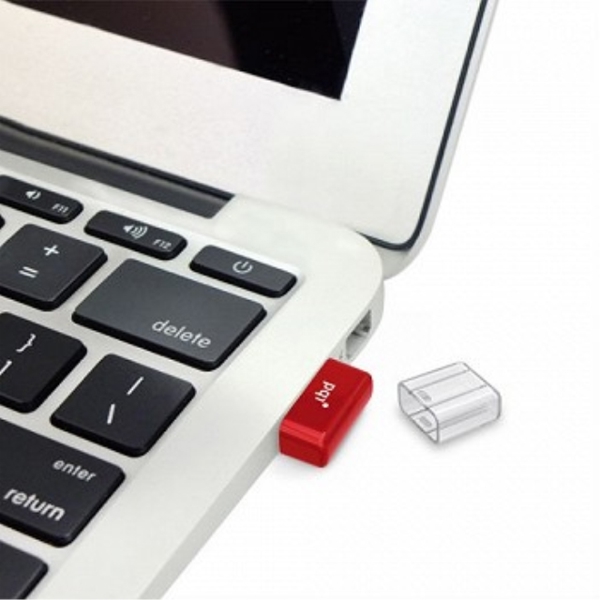 USB ფლეშ მეხსიერება PQI I-STICK U603V 64 GB RED (6603-064GR2001) 