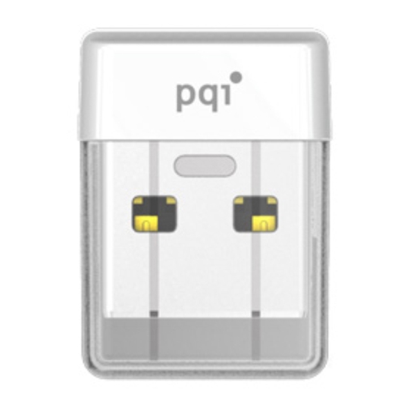 USB ფლეშ მეხსიერება PQI I-STICK MINI U603L 8GB WHITE (663L-008GR2001) 