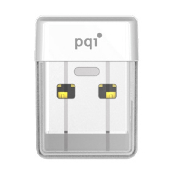 USB ფლეშ მეხსიერება PQI I-STICK MINI U603L 16GB WHITE (663L-016GR2001) 