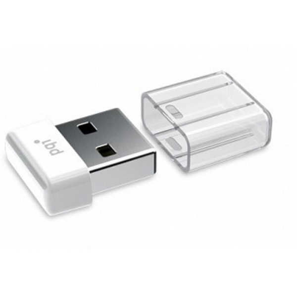 USB ფლეშ მეხსიერება PQI I-STICK MINI U603L 16GB WHITE (663L-016GR2001) 