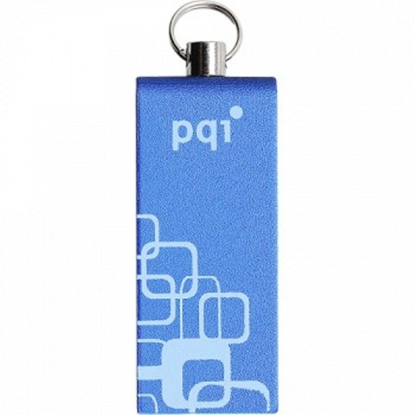 USB ფლეშ მეხსიერება PQI INTELIGGENT DRIVE I812 8GB BLUE (6812-008GR1008) 