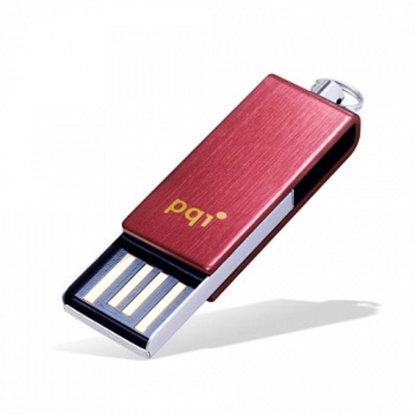 USB ფლეშ მეხსიერება PQI INTELIGENT DRIVE I812 8GB RED (6812-008GR5006) 