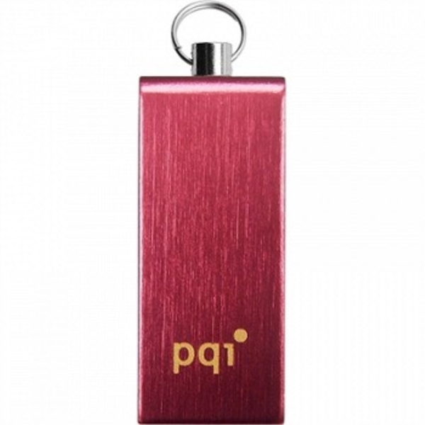 USB ფლეშ მეხსიერება PQI INTELLIGENT DRIVE I812 16 GB RED (6812-016GR5008)   