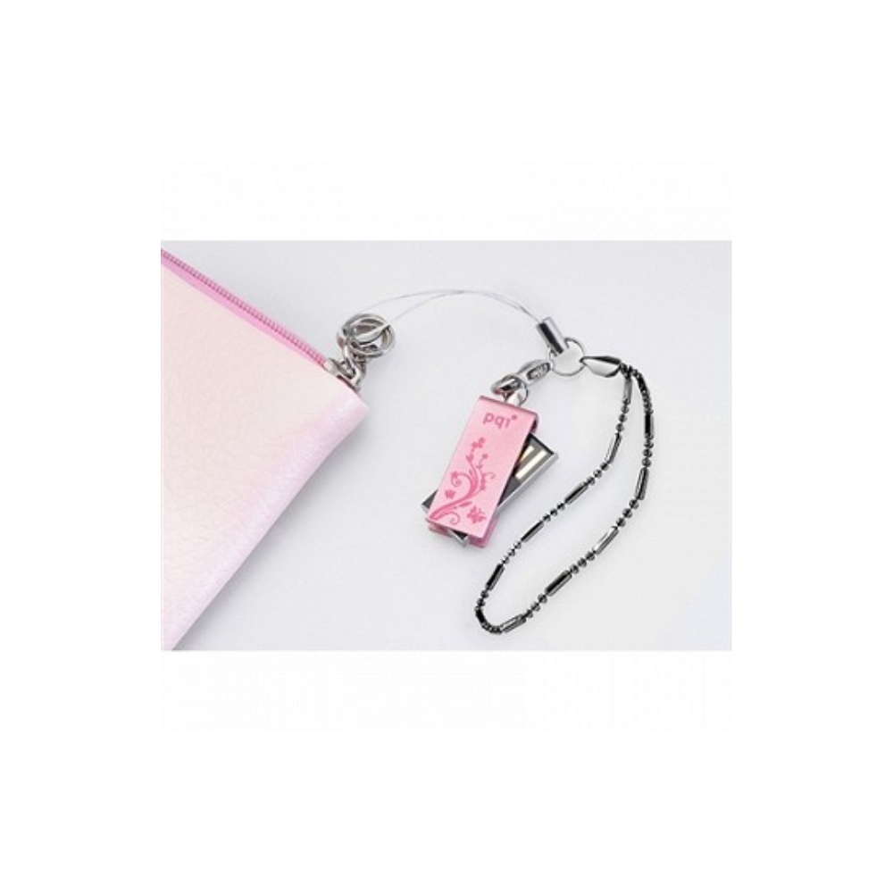 USB ფლეშ მეხსიერება PQI INTELLIGENT DRIVE I812 32 GB PINK (6812-032GR2008) 