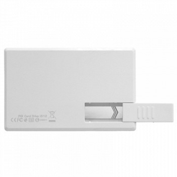 USB ფლეშ მეხსიერება PQI CARD DRIVE I512 8 GB WHITE (6512-008GR2004) 