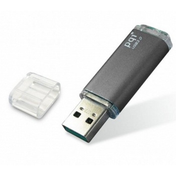 USB ფლეშ მეხსიერება PQI TRAVELING DISK U273V 32 GB IRON GRAY (627V-032GR1004)     