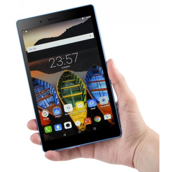 პლანშეტი LENOVO TABLETS LENOVO TAB 3 710   BLACK 7" IPS (1024X600),QUAD CORE 1.0GHZ,1GB, 8GB, 3G,  2MP+0.3MP