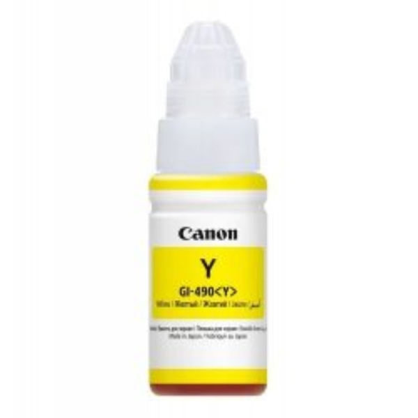 კარტრიჯი CANON ORIGINAL GI-490 YELLOW 0666C001AB