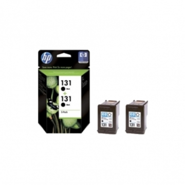 HP ORIGINAL CB331HE HP 131 BLACK PRINT CRTG, TWIN PACK