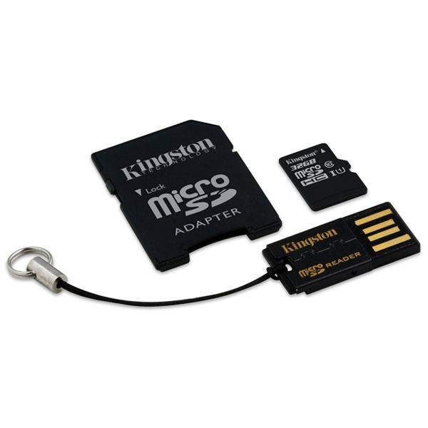 მეხსიერების ბარათი  MBLY10G232GB MOBILITY KIT  (MICRO+ADAPTER)