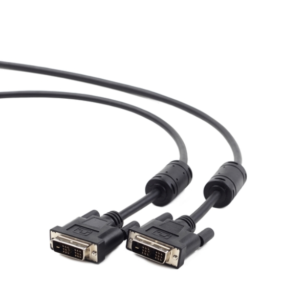 კაბელი DVI CC-DVI2-BK-6  VIDEO DUAL LINK 6FT