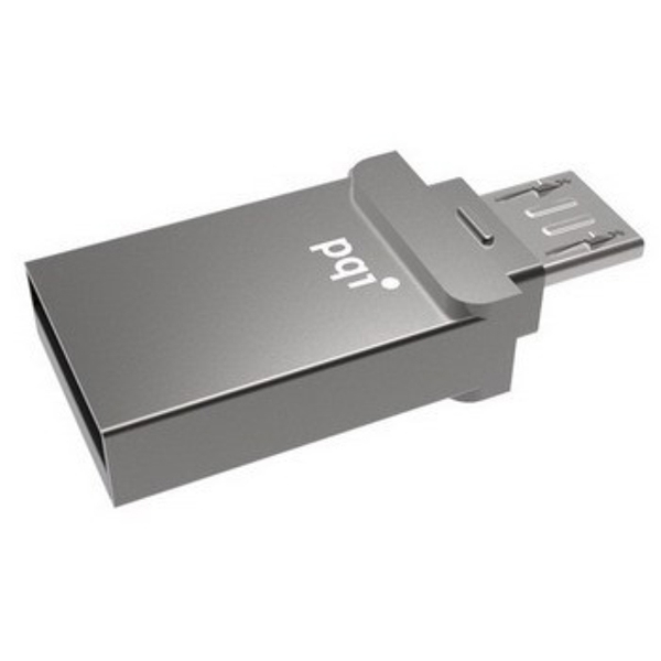 PQI Connect U837 32GB, Silver - USB 2.0 6837-032GR101A