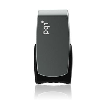 PQI Traveling Disk U848L, 8GB, Black (USB 2.0 Flash Drive) 6848-008GR102A