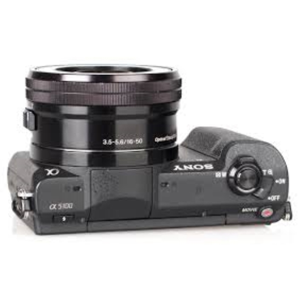 ფოტოაპარატი SONY ILCE-5100Y DIGITAL E-MOUNT 20.1 MEGA PIXEL CAMERA (BLACK) WITH SELP1650 & SEL55210 LENS WI-FINFC