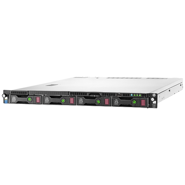 სერვერი HP ProLiant DL120 Gen9 server with:; (1) Intel® Xeon® E5-2603 v3 processor; 8GB memory; (1) 9.5mm SATA DVD-RW optical drive; (1) 1Gb 350i Ethernet Adapter; (1) Dynamic Smart Array B140i storage controller; (1) 550W power supply; HP 1U LFF Easy Install Rail Kit (788097-425)