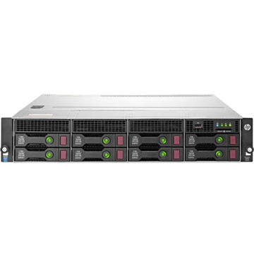 სერვერი HP DL80 Gen9 E5-2603v3 (1.6GHz/6-core/15MB/85W); RAM 8GB (1x8GB DDR4-2133R CAS-15); DISKLESS 8 LFF; H240 HBA (RAID 0/1/10/5); 2P-1Gb; 1x900W; Warranty 1/1/1;