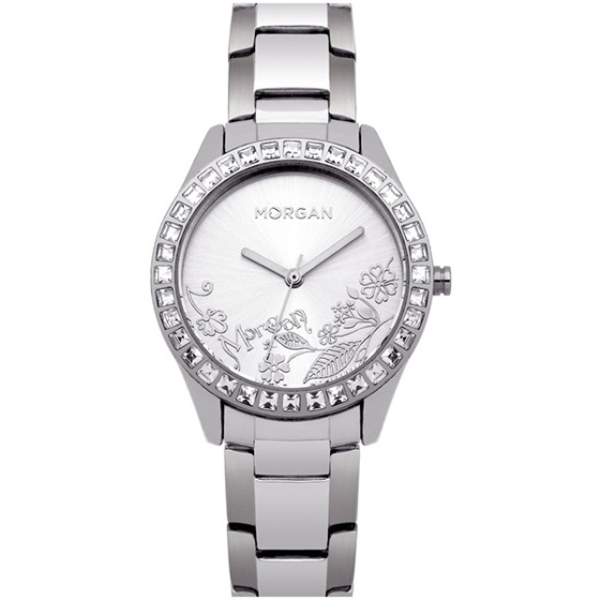 საათი  Morgan M1010SMSS  Morgan M1010SMSS Analog Watch For Women