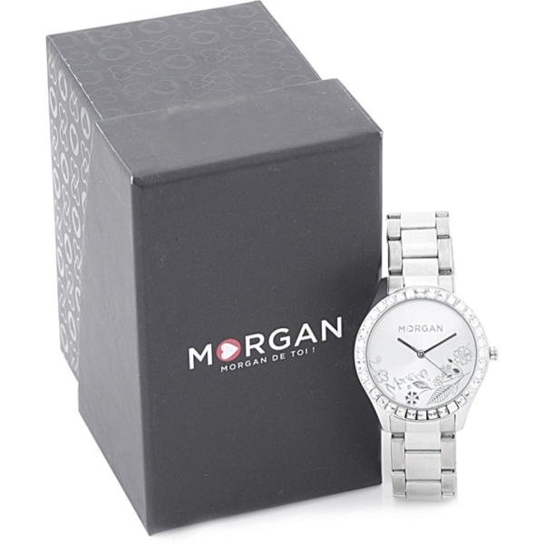 საათი  Morgan M1010SMSS  Morgan M1010SMSS Analog Watch For Women