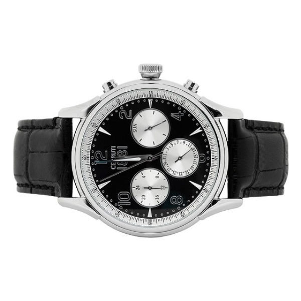 საათი CERRUTI BELLAGIO 44mm CRA107SN02BK 