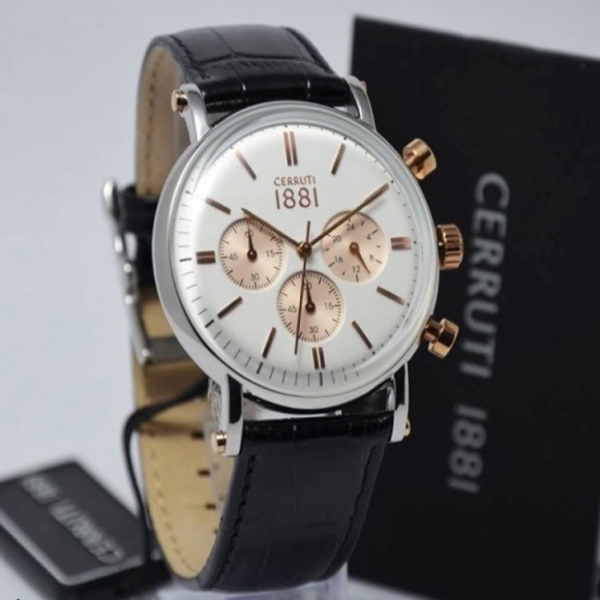 საათი CERRUTI TREMEZZO 42mm  CRA110STR01BK 