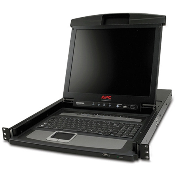 სვიჩი APC 17" Rack LCD Console with Integrated 16 Port Analog KVM Switch