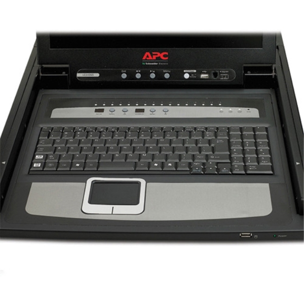 სვიჩი APC 17" Rack LCD Console with Integrated 16 Port Analog KVM Switch