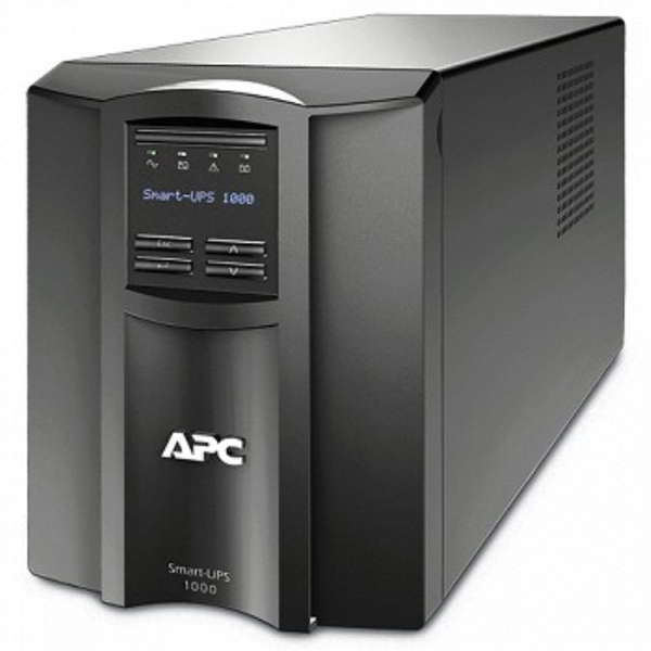 უწყვეტი კვების წყარო APC Smart-UPS 1000VA, 8x C13, LCD, USB, 700W, Tower