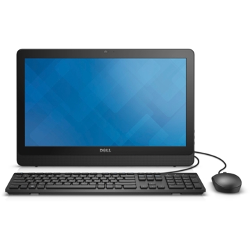 კომპიუტერი Dell Inspiron 20 Model 3052 (W15B) AIO 19.5-inch HD+ (1600 x 900) Truelife LED-Backlit Non Touch Display Intel Pentium Processor N3700 (2M Cache, up to 2.40 GHz) 4GB Single Channel DDR3L 1600MHz (4GBx1) 1TB 5400 rpm SATA Hard Drive Tray load DVD Drive In