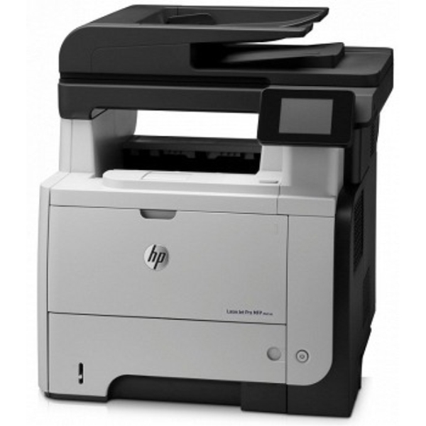 პრინტერი  HP LaserJet Pro MFP M521dn Printer (format: A4, memory: 256MB (max 256MB), 1200x1200 dpi, CPU: 800 MHz, print speed: 40ppm, 500+100 pages; PCL 5c/6, PostScript Level 3, USB 2.0, 3.5" Touchsreen Control Panel, Scanner (Color, 30-bit Flatbed, 1200dpi), Send