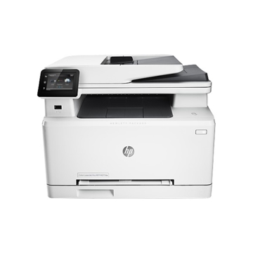 პრინტერი  HP Color LaserJet Pro MFP M277dw (Functions: Print, copy, scan, fax; format: A4; Fax ; Print Resolution: 600x600 dpi; 19ppm (black), 19ppm (color); Duplex Printing; Scan Resolution: 1200dpi; 30-bit (Flatbed,ADF); Copy Resolution 300 x 300 dpi; Monthly Dut