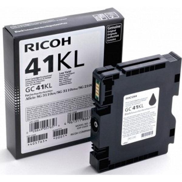 კარტრიჯი RICOH GC 41KL 405765 (BLACK) 