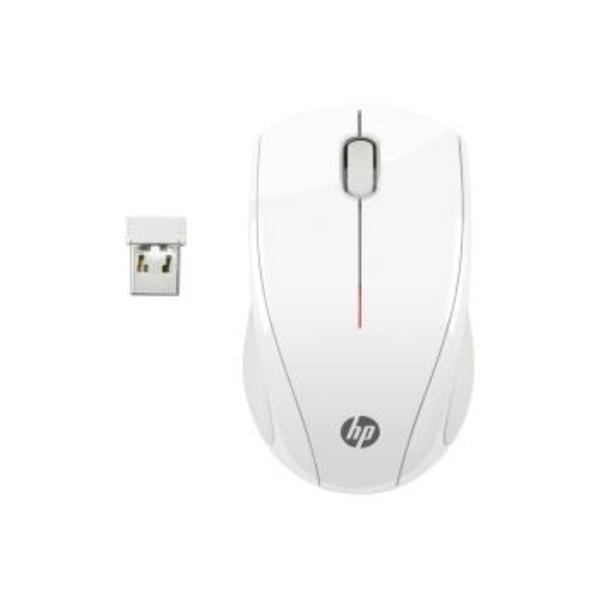 მაუსი HP X3000 Wireless Mouse White N4G64AA