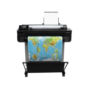 პრინტერი  HP Designjet T120 610mm ePrinter (format: A1; 1200x1200 dpi; Up to 4.1min/page; Memory: 256MB; Connectivity: Fast Ethernet (100Base-T); Hi-Speed USB 2.0 certified; Wi-Fi; Finished output handling: Sheet feed; roll feed; input tray; automatic cutter; Cartr