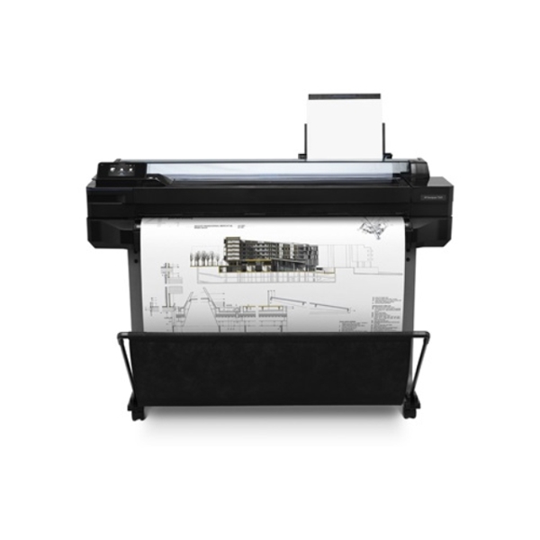 პრინტერი  HP Designjet T520 36-in ePrinter (format: A1; 2400x1200 dpi; Up to 3.8min/page; Memory: 1024MB; Connectivity: Fast Ethernet (100Base-T); Hi-Speed USB 2.0 certified; Wi-Fi; Finished output handling: Sheet feed; roll feed; input tray; automatic cutter; Cart