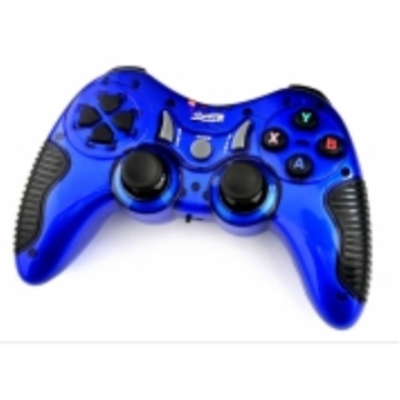 სათამაშ ასესუარი PRO SOFT SILICONE PROTECTIVE COVER WITH RIBBED HANDLE GRIP BLUE CAMO \PS4