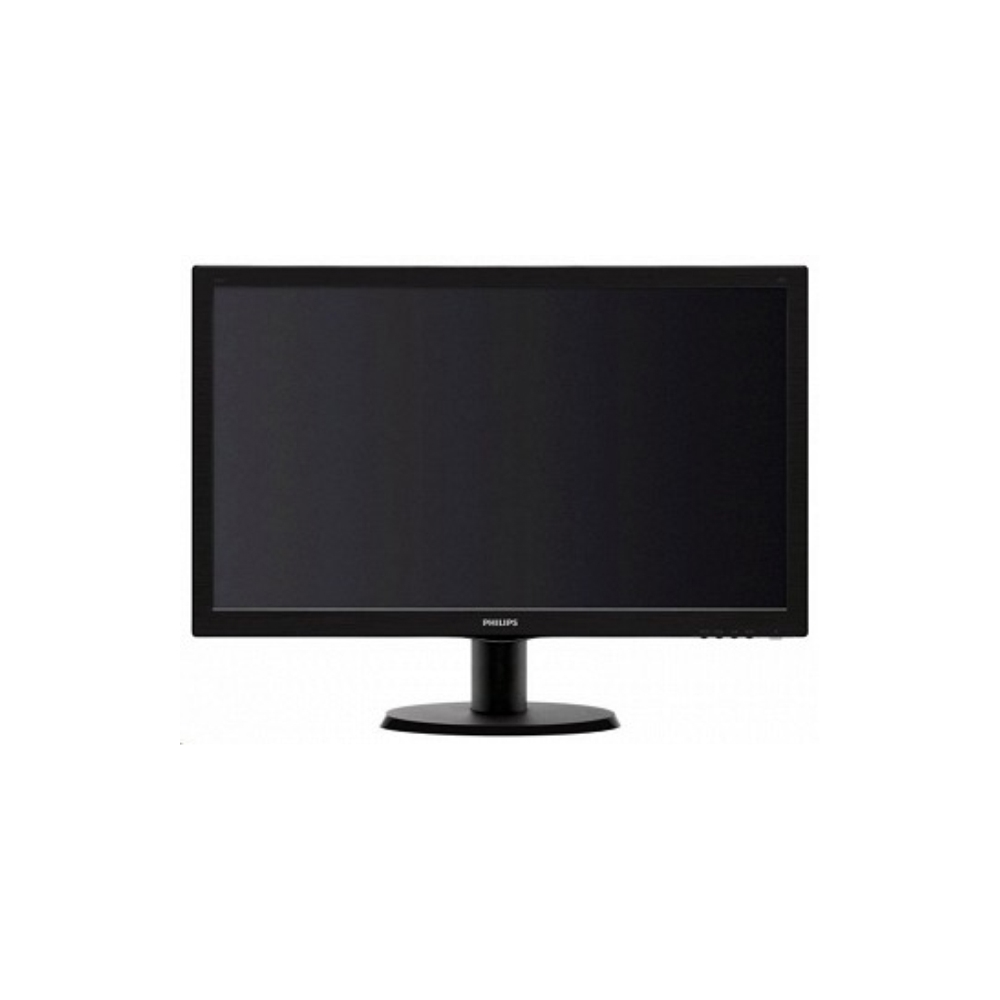 მონიტორი  PHILIPS V-Line 23,6" Full HD LED monitor; Aspect Ratio 16:9, Brightness 250cd/m, Smart Contrast 10 000 000:1, Response Time 5ms, Resolution 1920/1080, Viewing Angle 170/160, Signal Input VGA / DVI-D, Hairline Black, Warranty 2 Years