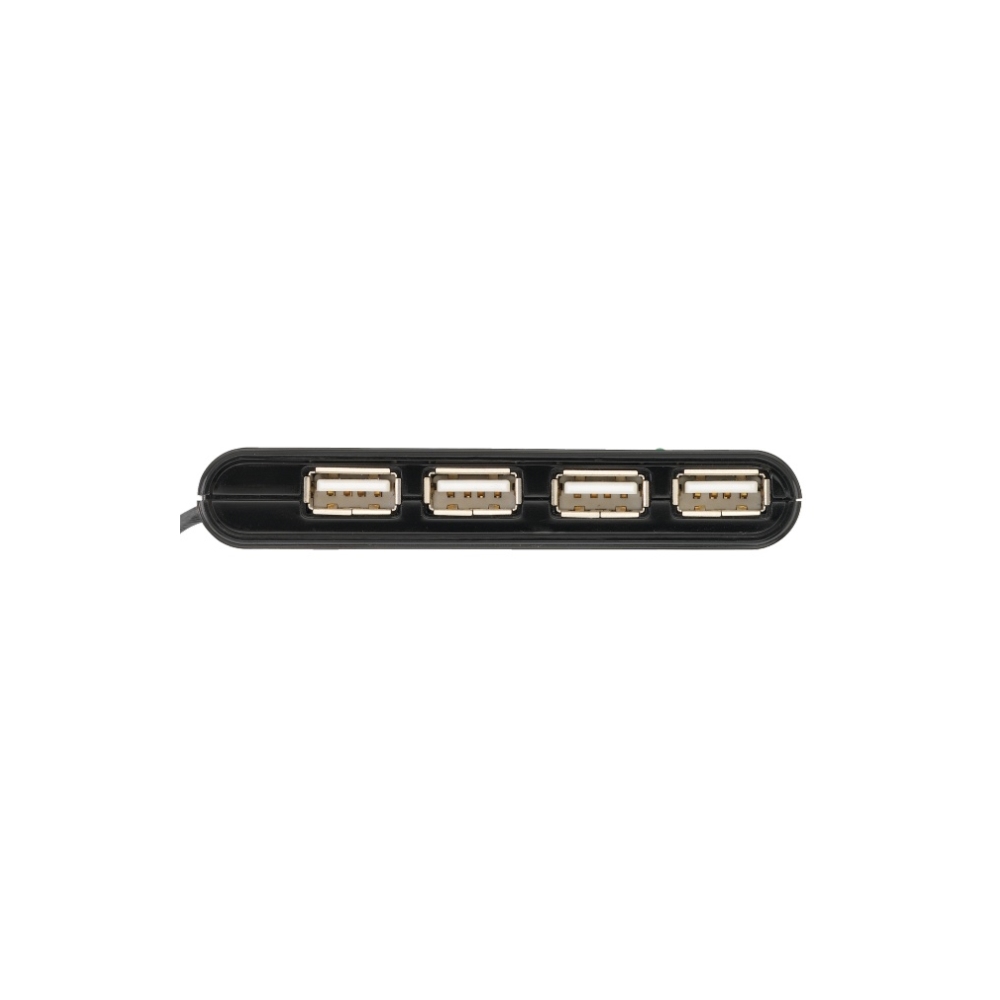 USB ჰაბი TRUST Vecco 4 Port USB 2.0 Mini Hub - Black