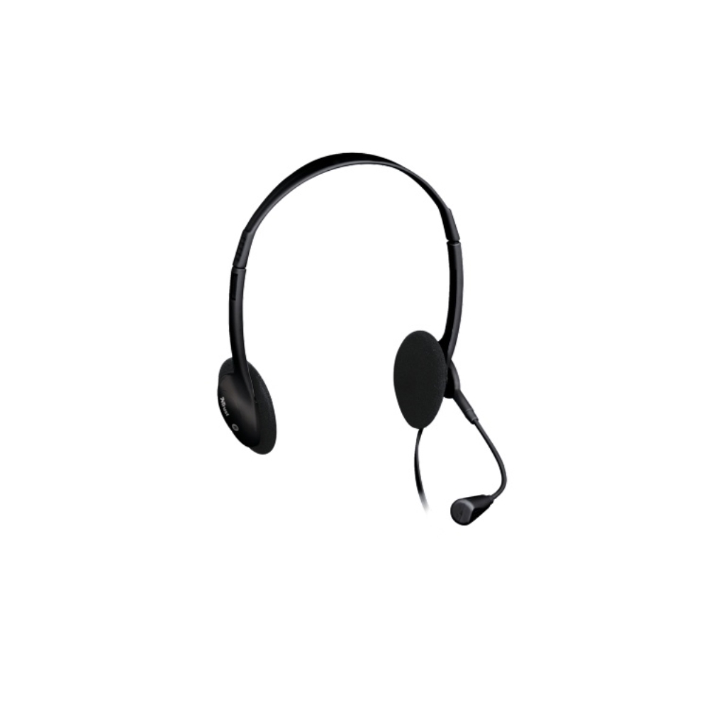 ვებკამერა TRUST Exis Chatpack (Chat pack including webcam and headset with microphone ) - Black