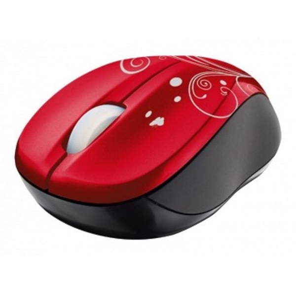 მაუსი TRUST Vivy Wireless Mini Mouse - Red