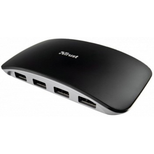 USB ჰაბი TRUST Curve 7 Port USB 2.0 Hub