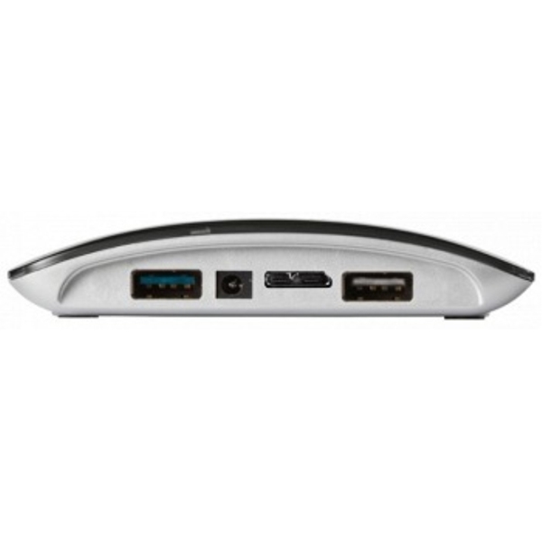 USB  ჰაბი TRUST Curve 4 Port USB 3.0 & 2.0 Hub