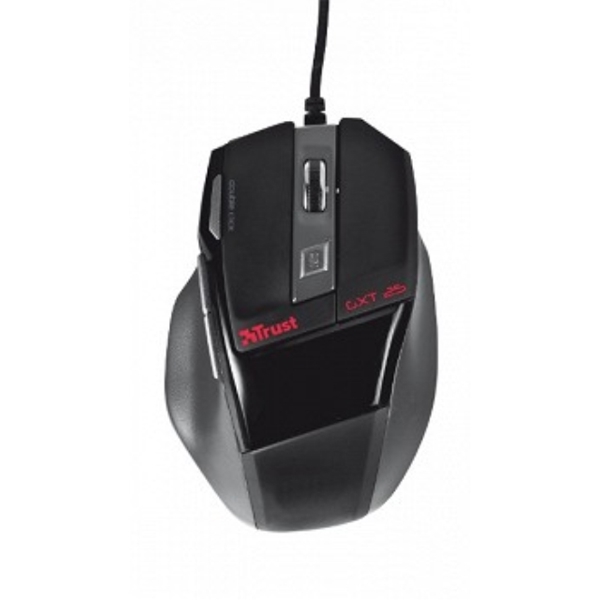 მაუსი  TRUST Accurate 2000 dpi gamer mouse with 7 buttons and convenient one-click double fire button