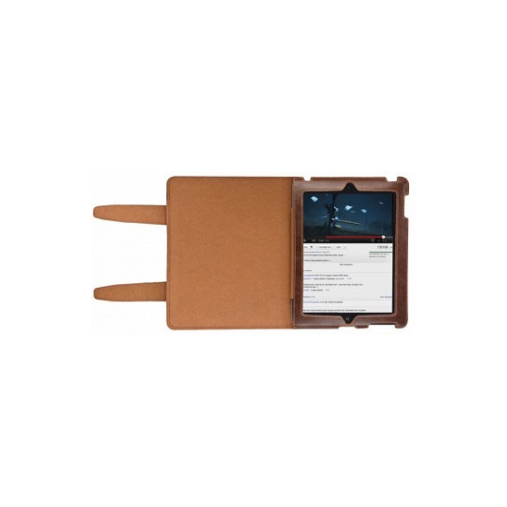 TRUST Executive Leather Folio Case for iPad