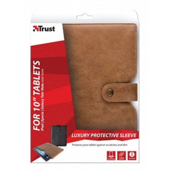 TRUST Leather Sleeve for iPad 