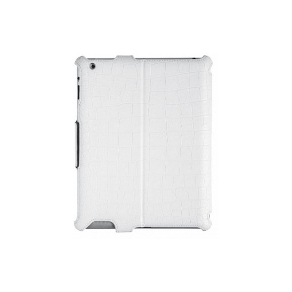 TRUST Hardcover skin & folio stand for iPad Mini - croc white