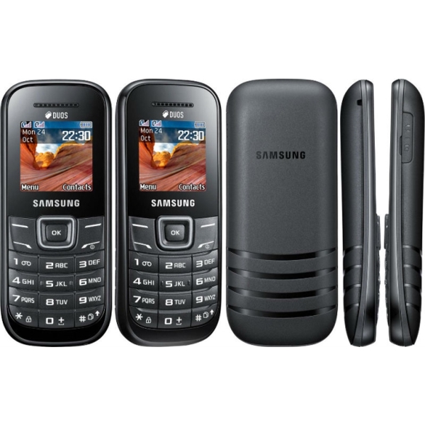 მობილური ტელეფონი SAMSUNG E1202 DUOS BLACK